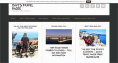 Desktop Screenshot of davestravelpages.com
